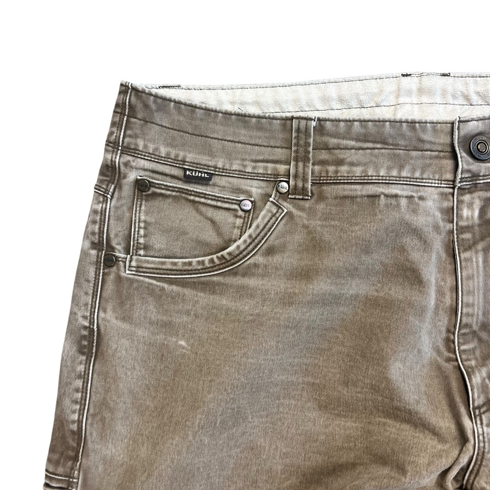 Kuhl RYDR Tan Outdoor Men’s Pants Workwear Camping Pants SZ 36 - Picture 2 of 11
